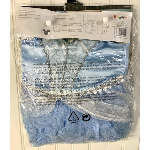 Baby Disney Princess Cinderella Costume Tutu Dress‎ 6-12M NEW! - Picture 2 of 2